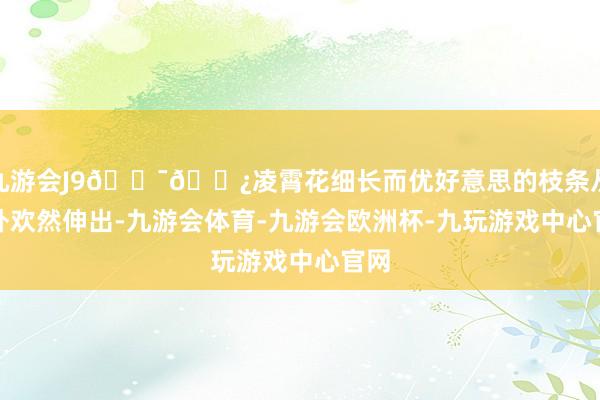 九游会J9🏯🌿凌霄花细长而优好意思的枝条从墙外欢然伸出-九游会体育-九游会欧洲杯-九玩游戏中心官网