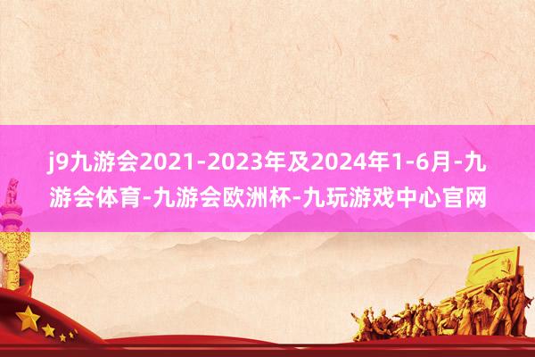 j9九游会2021-2023年及2024年1-6月-九游会体育-九游会欧洲杯-九玩游戏中心官网